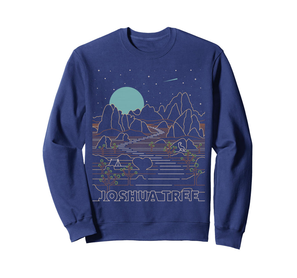 Joshua Tree National Park Sweatshirt - Minimalist Print Men Women - T-Shirt, Sweatshirt, Hoodie