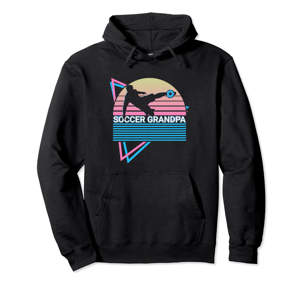 Soccer Grandpa Hoodie - Custom Art Print Unisex - T-Shirt, Sweatshirt, Hoodie
