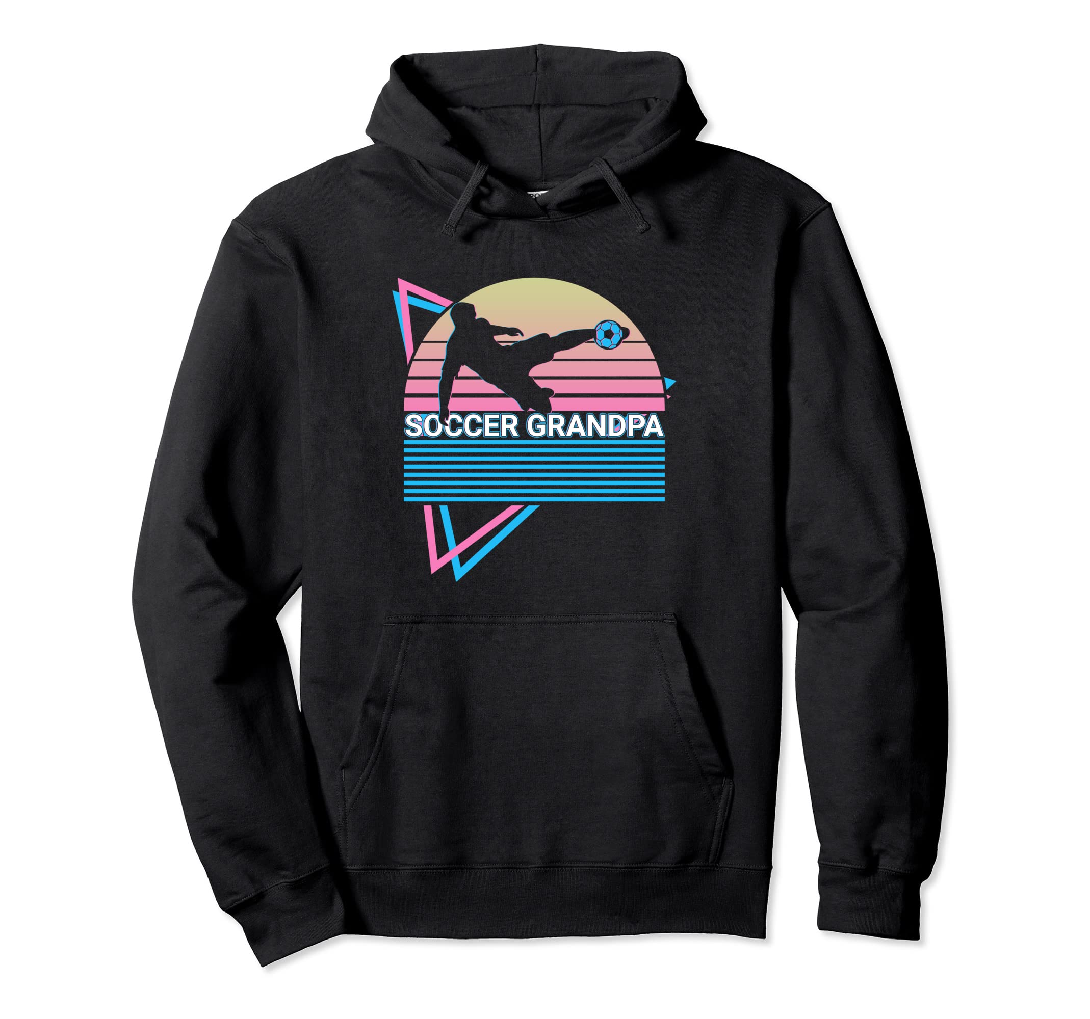 Soccer Grandpa Hoodie - Custom Art Print Unisex - T-Shirt, Sweatshirt, Hoodie