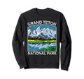 Grand Teton National Park Wy Hiking Sweatshirt - Unique Graphic for Adults - T-Shirt, Sweatshirt, Hoodie