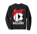 Busy Raising Ballers Baseball Sweatshirt - Novelty Apparel Men Women - T-Shirt, Sweatshirt, Hoodie