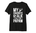 Mens My Favorite Soccer Goalie Papaw T-Shirt - Aesthetic Graphic Men Women - T-Shirt, Sweatshirt, Hoodie