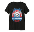Soccer Summer 2026 Tri Blend T-Shirt - Unique Graphic for Adults - T-Shirt, Sweatshirt, Hoodie