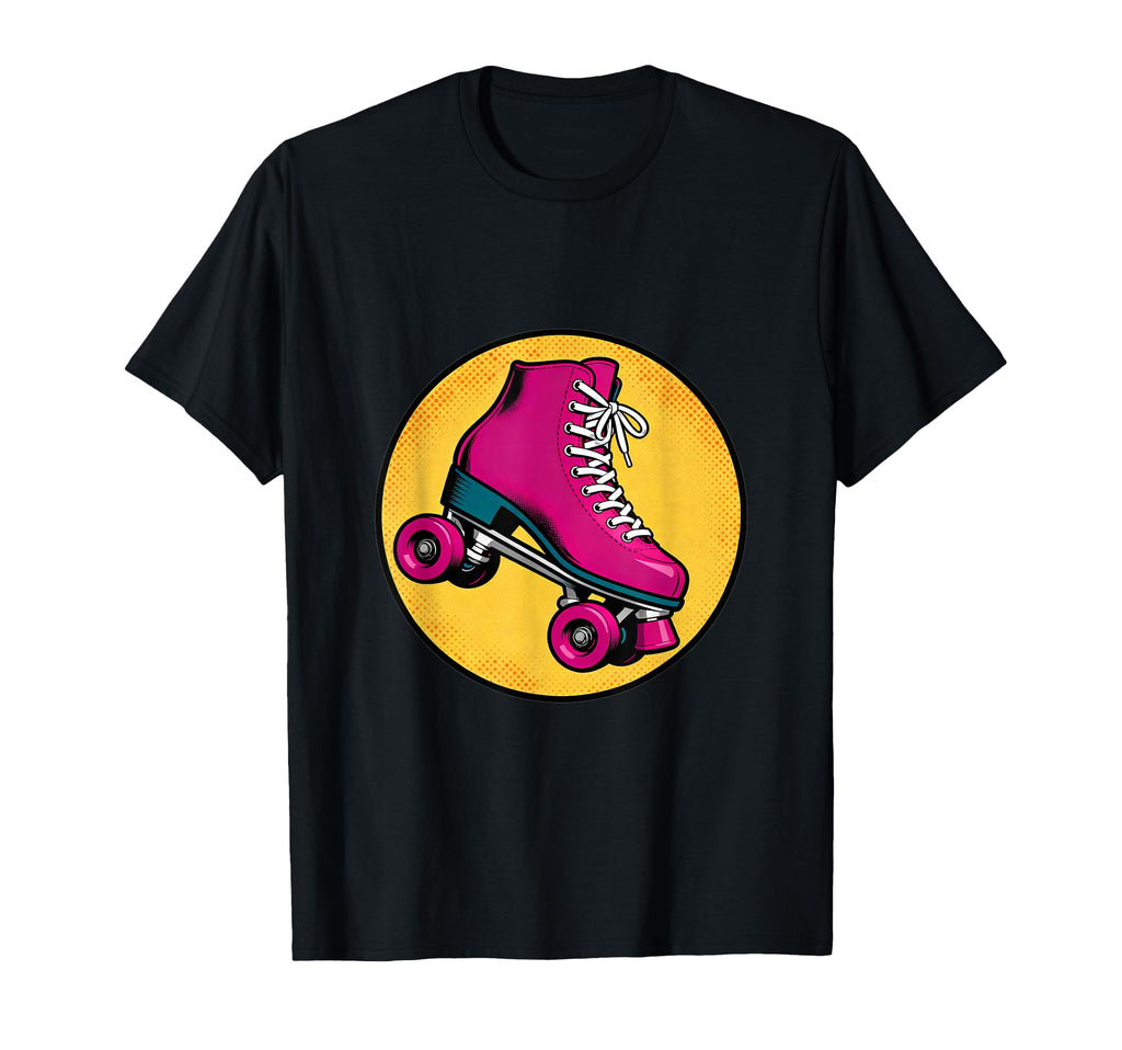 Roller Skates 80S Pop Art T-Shirt - Streetwear Style Men Women - T-Shirt, Sweatshirt, Hoodie