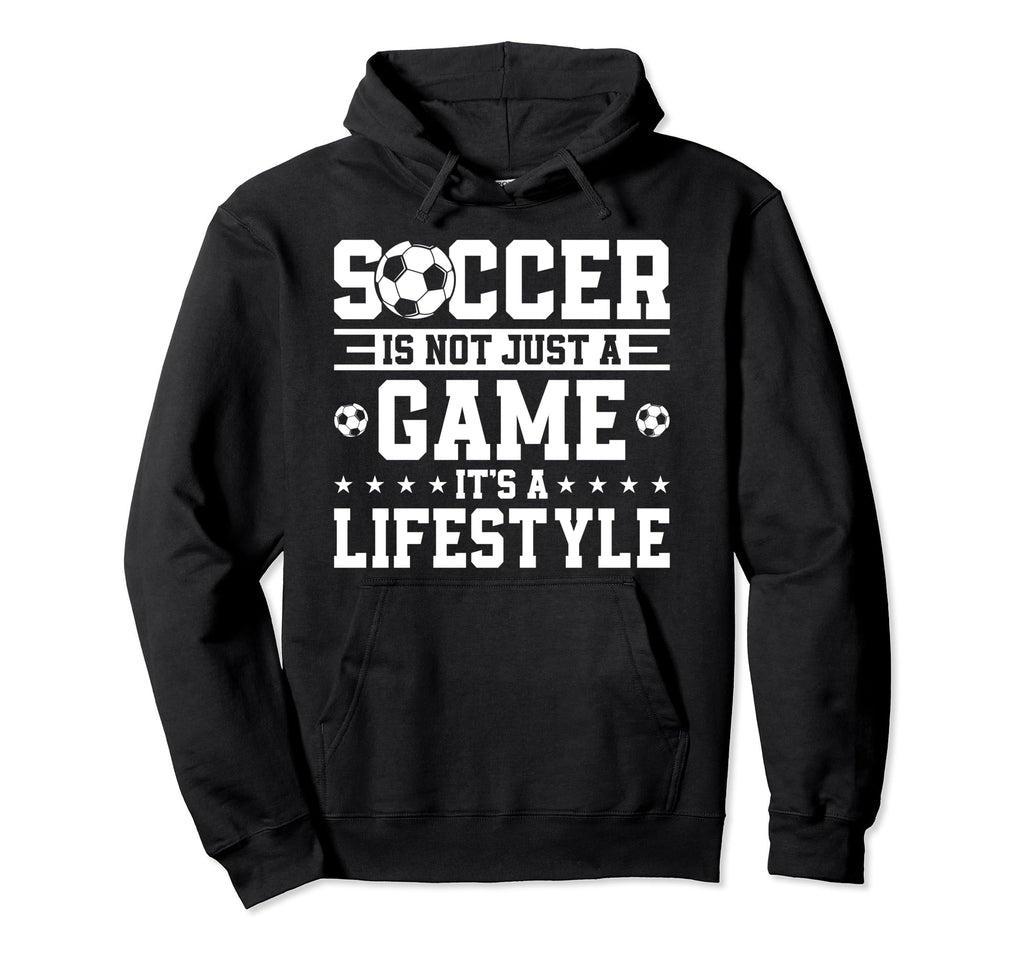 Soccer Game Lifestyle Soccer Coach Hoodie - Trendy Graphic for Adults - T-Shirt, Sweatshirt, Hoodie