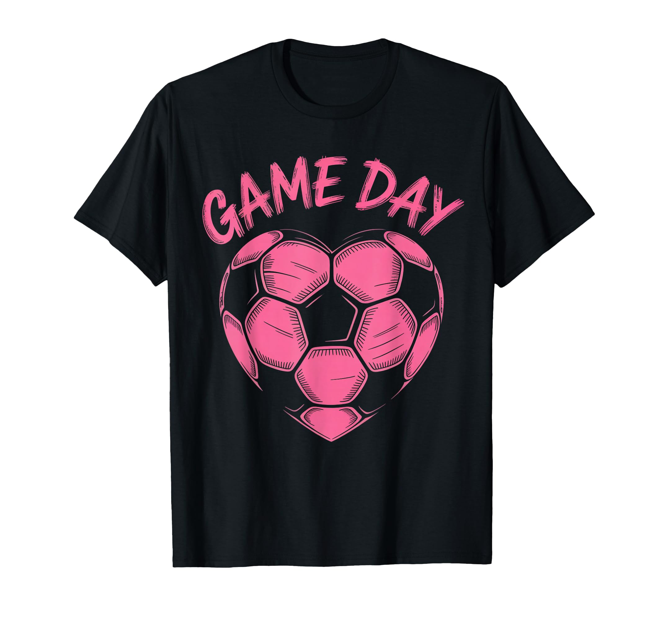 Womens Soccer Game Day Ladies Heart T-Shirt - Streetwear Style for Adults - T-Shirt, Sweatshirt, Hoodie