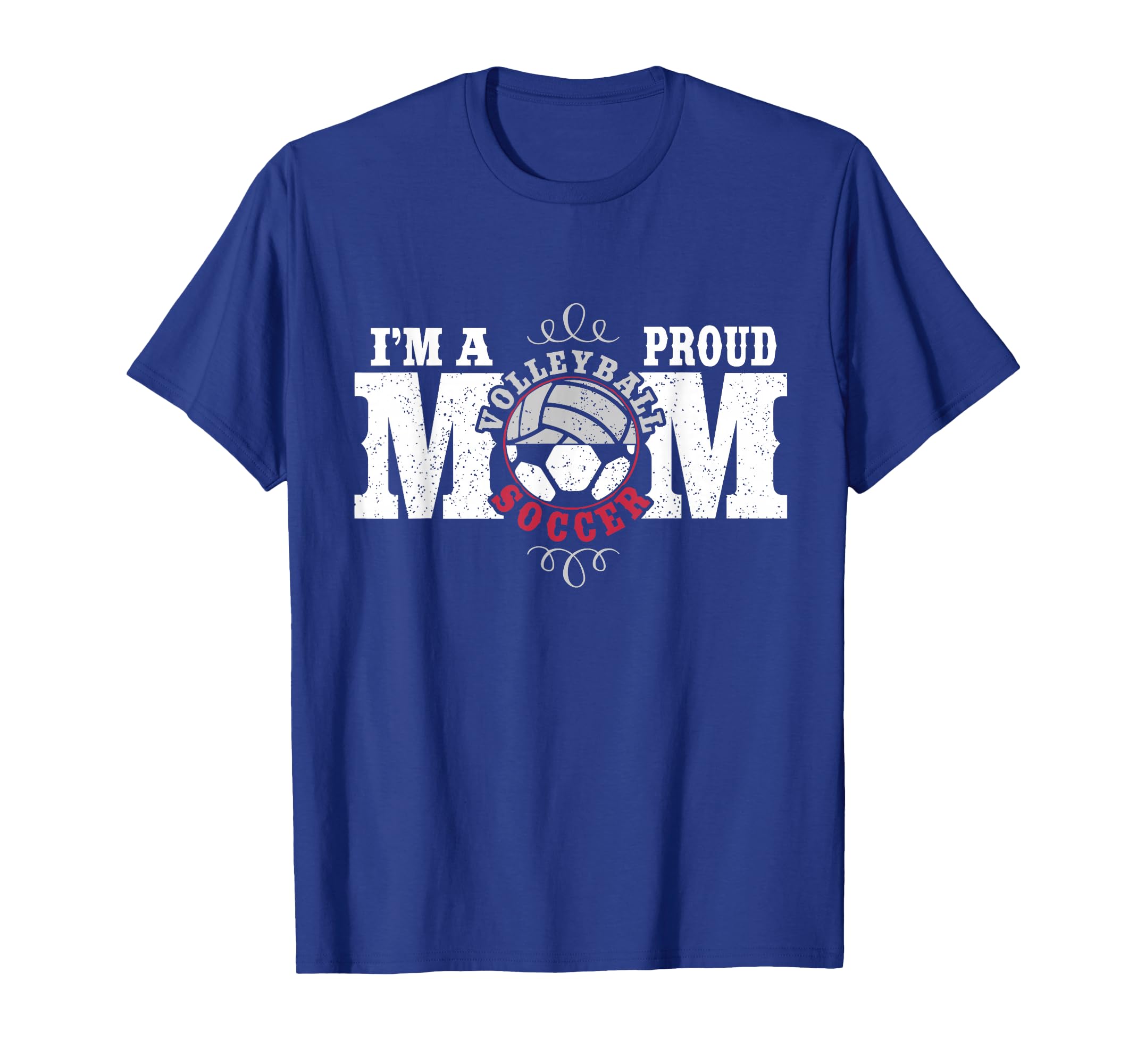 Im Proud Volleyball Soccer Mom Combined T-Shirt - Trendy Graphic Unisex - T-Shirt, Sweatshirt, Hoodie