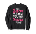 Soccer Mimi Loves Her Soccer Sweatshirt - Fun Novelty Design for Adults - T-Shirt, Sweatshirt, Hoodie