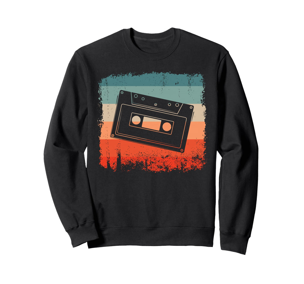Audio Cassette Tape Cassette Sweatshirt - Novelty Apparel Unisex - T-Shirt, Sweatshirt, Hoodie