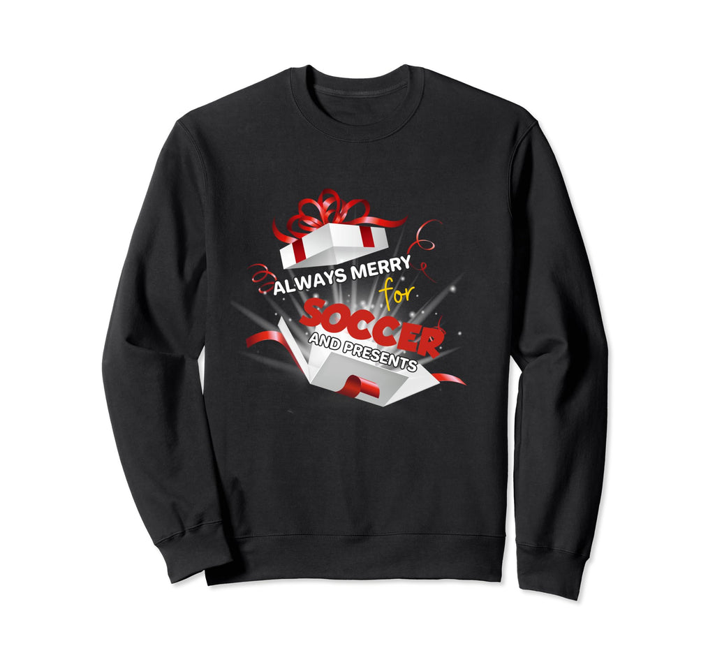 Soccer Goalkeeper Holiday Santa Sweatshirt - Minimalist Print for Adults - T-Shirt, Sweatshirt, Hoodie