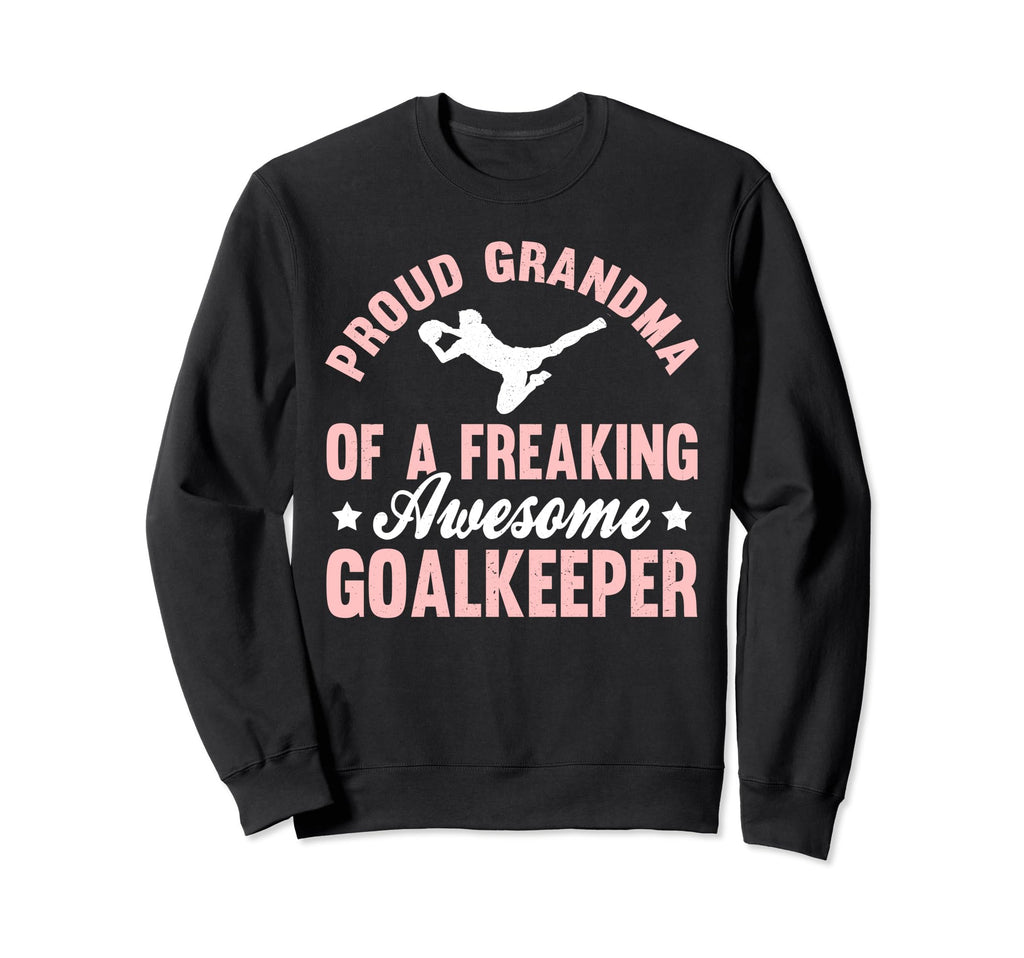 Soccer Goalie Goalkeeper Grandma Sweatshirt - Minimalist Print for Adults - T-Shirt, Sweatshirt, Hoodie