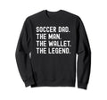 Soccer Dad Funny Wallet Legend Sweatshirt - Minimalist Print for Adults - T-Shirt, Sweatshirt, Hoodie