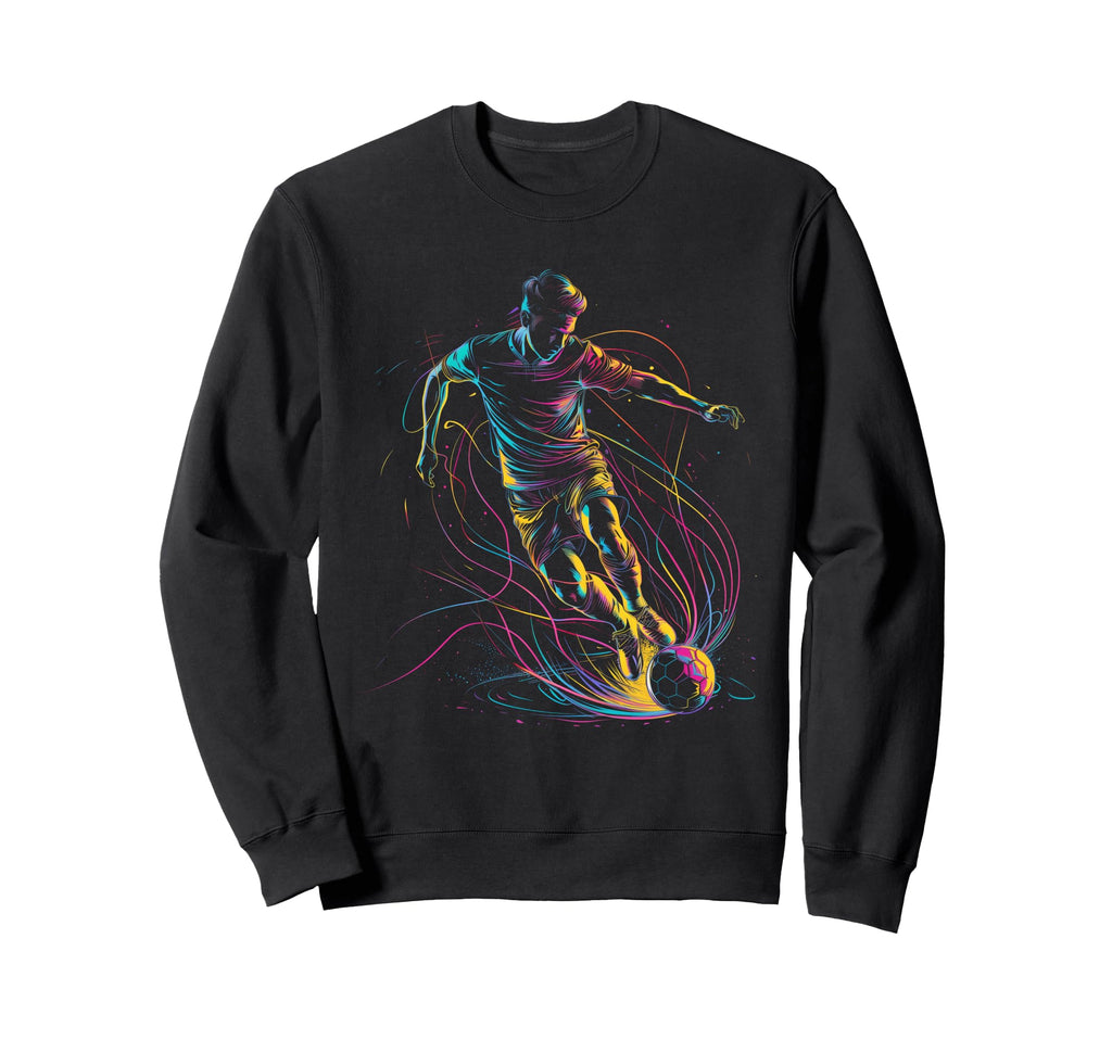 Soccer Player Sports Sweatshirt - Fun Novelty Design Men Women - T-Shirt, Sweatshirt, Hoodie