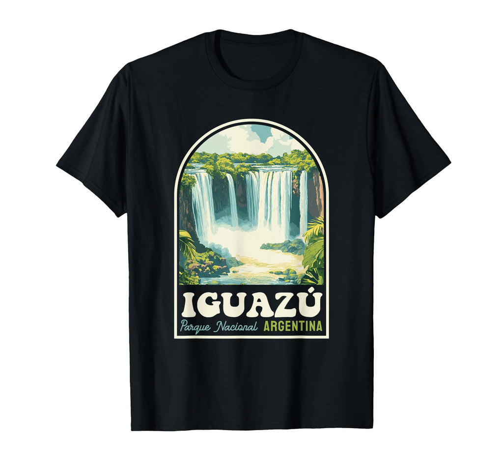 Iguaz Falls National Park Argentina T-Shirt - Custom Art Print Men Women - T-Shirt, Sweatshirt, Hoodie