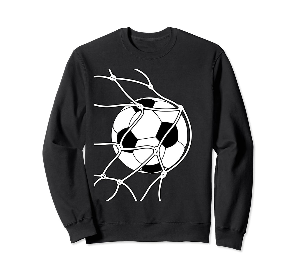 Soccer Ball Goal Funny Player Sports Sweatshirt - Aesthetic Graphic Unisex - T-Shirt, Sweatshirt, Hoodie