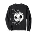Soccer Ball Goal Funny Player Sports Sweatshirt - Aesthetic Graphic Unisex - T-Shirt, Sweatshirt, Hoodie