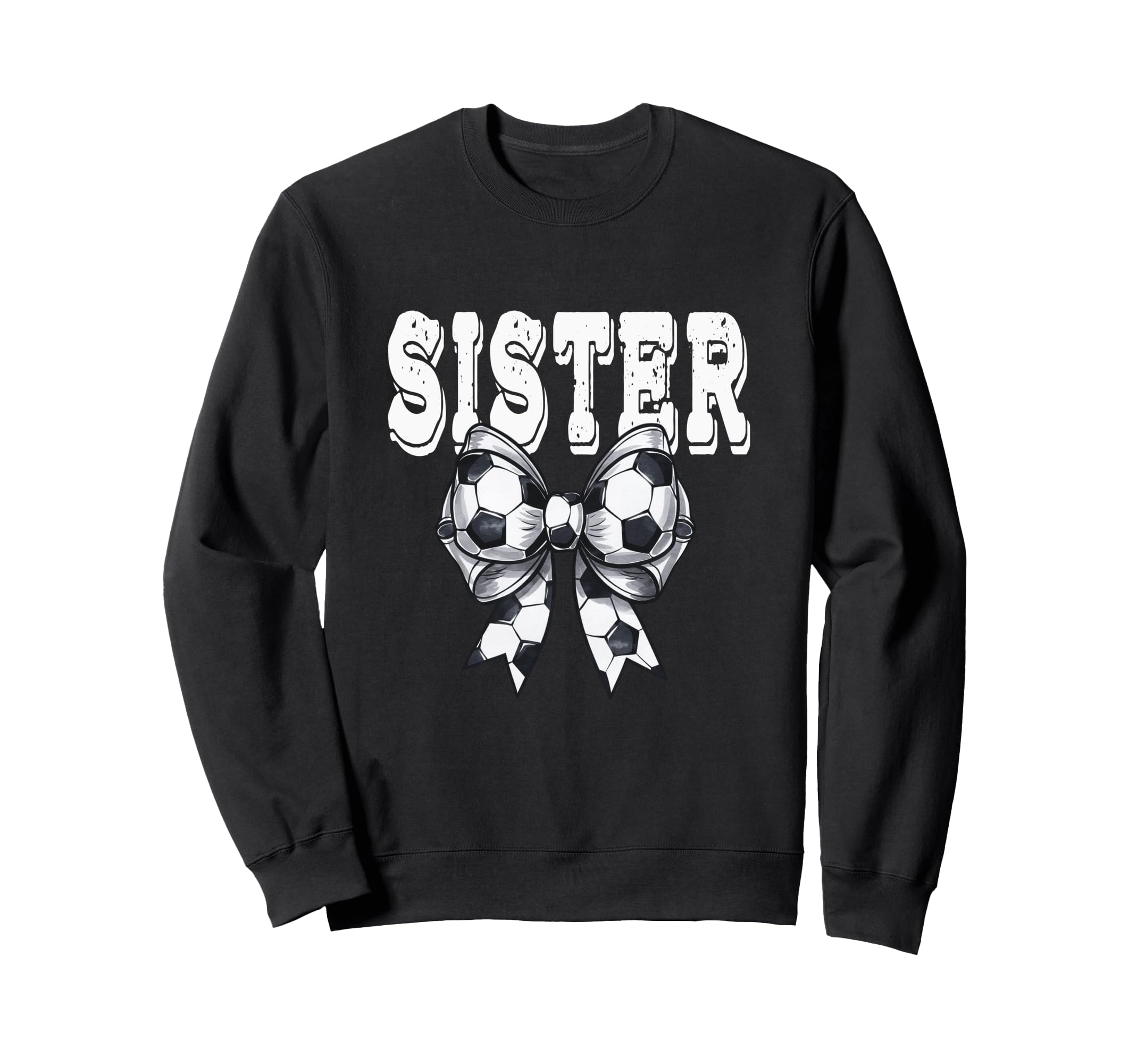 Coquette Soccer Bow Mom Sweatshirt - Casual Everyday Wear for Adults - T-Shirt, Sweatshirt, Hoodie