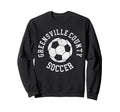 Greensville County Soccer Sweatshirt - Custom Art Print for Adults - T-Shirt, Sweatshirt, Hoodie