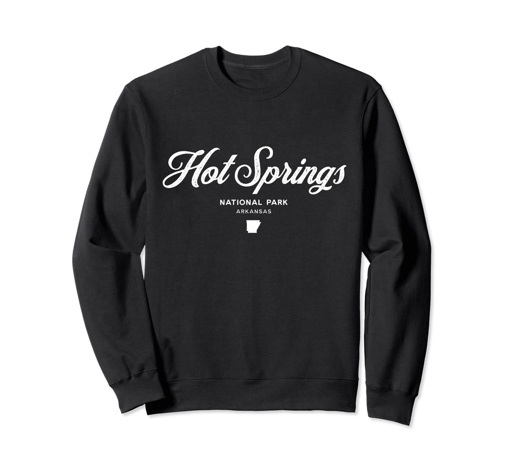 Hot Springs National Park Arkansas Sweatshirt - Novelty Apparel for Adults - T-Shirt, Sweatshirt, Hoodie