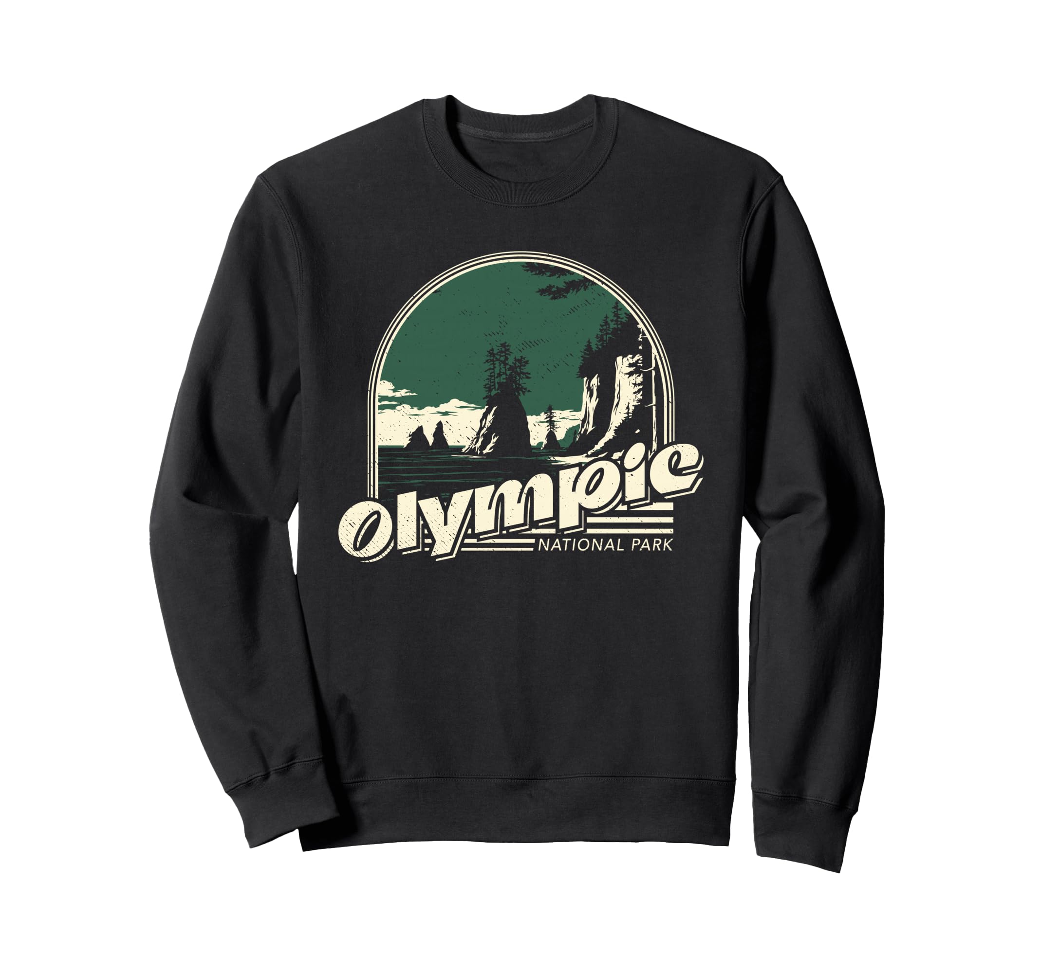 Olympic National Park Sweatshirt - Casual Everyday Wear Men Women - T-Shirt, Sweatshirt, Hoodie