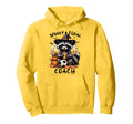 Halloween Soccer Coach Feral Soccer Coach Hoodie - Minimalist Print Unisex - T-Shirt, Sweatshirt, Hoodie