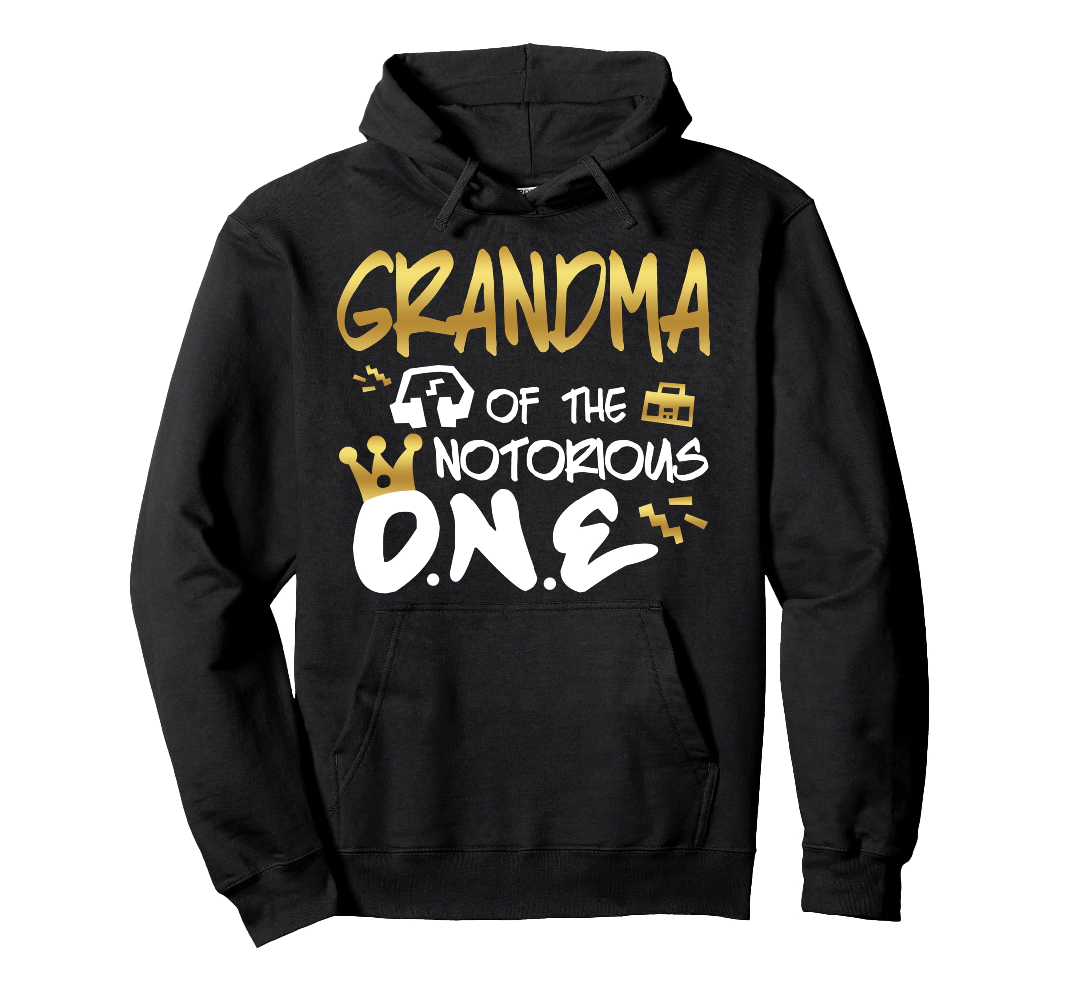 Grandma Notorious One Old School 1St Hip Hoodie - Novelty Apparel Unisex - T-Shirt, Sweatshirt, Hoodie