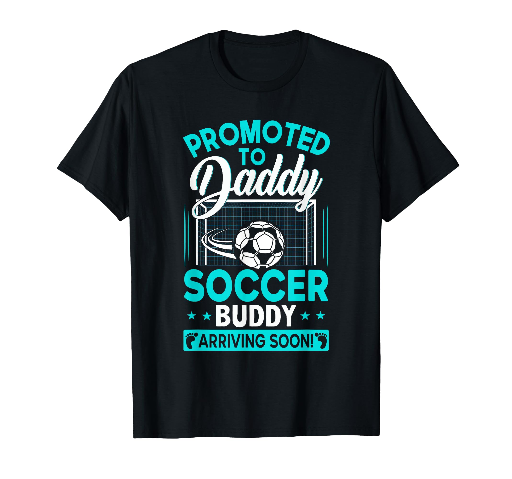 New First Time Dad To Be Soon Soccer T-Shirt - Minimalist Print Unisex - T-Shirt, Sweatshirt, Hoodie