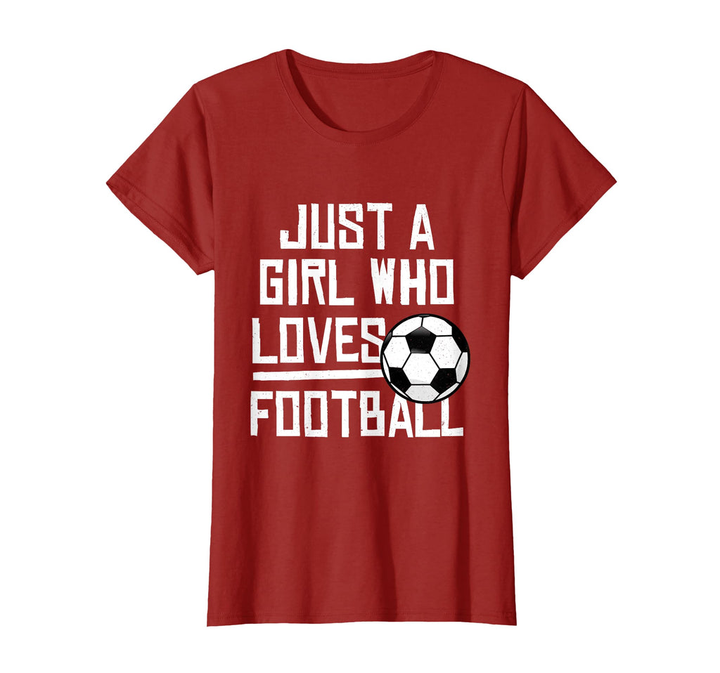 Just Who Loves Football T-Shirt - Minimalist Print Men Women - T-Shirt, Sweatshirt, Hoodie
