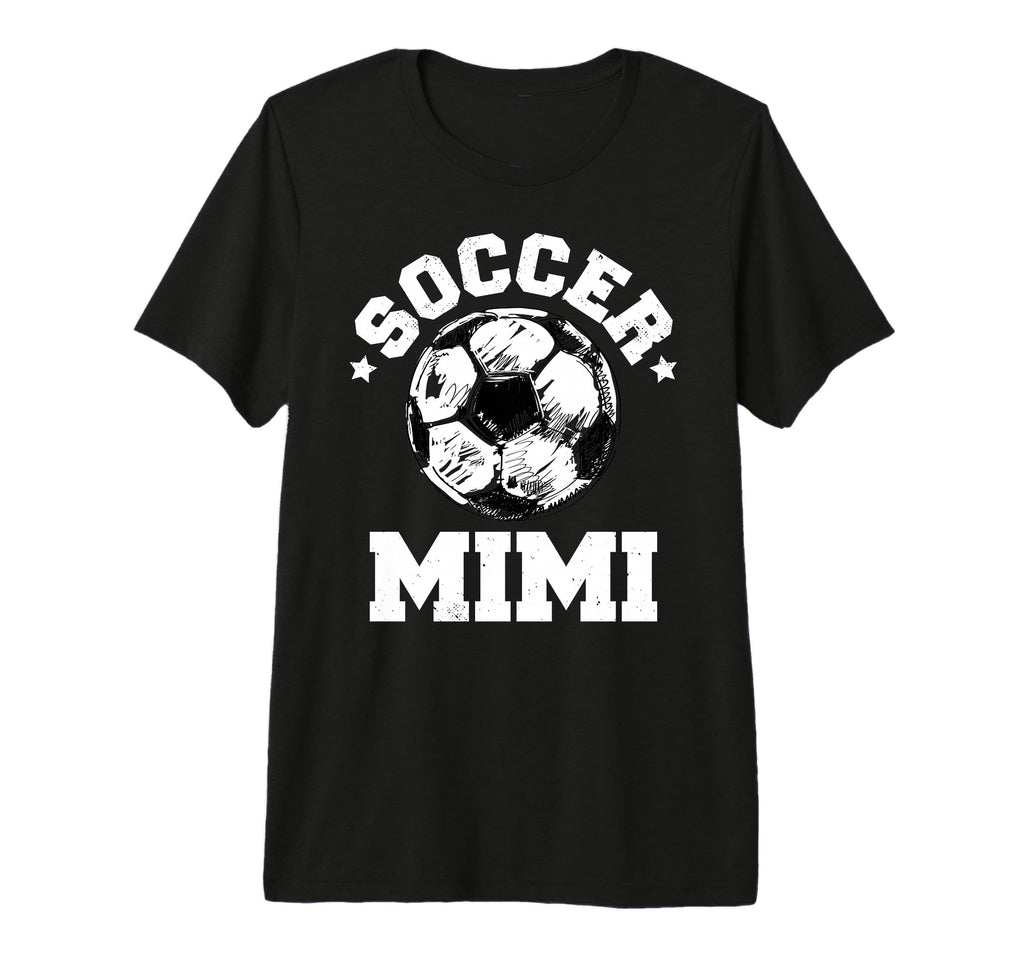 Soccer Mimi Soccer Ball Distressed T-Shirt - Minimalist Print Men Women - T-Shirt, Sweatshirt, Hoodie