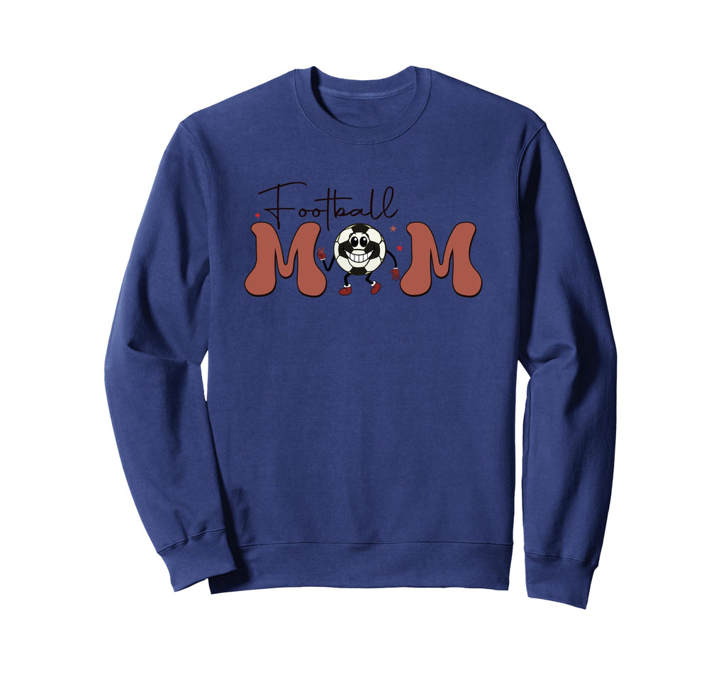 Football Mom Cheering Soccer Sweatshirt - Novelty Apparel Unisex - T-Shirt, Sweatshirt, Hoodie