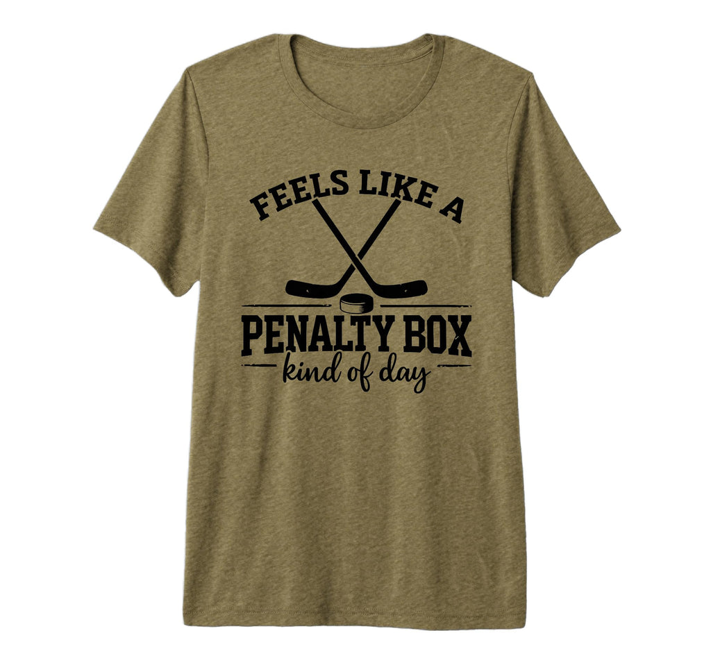 Feels Like Penalty Box Kind Day Funny T-Shirt - Graphic Print for Adults - T-Shirt, Sweatshirt, Hoodie