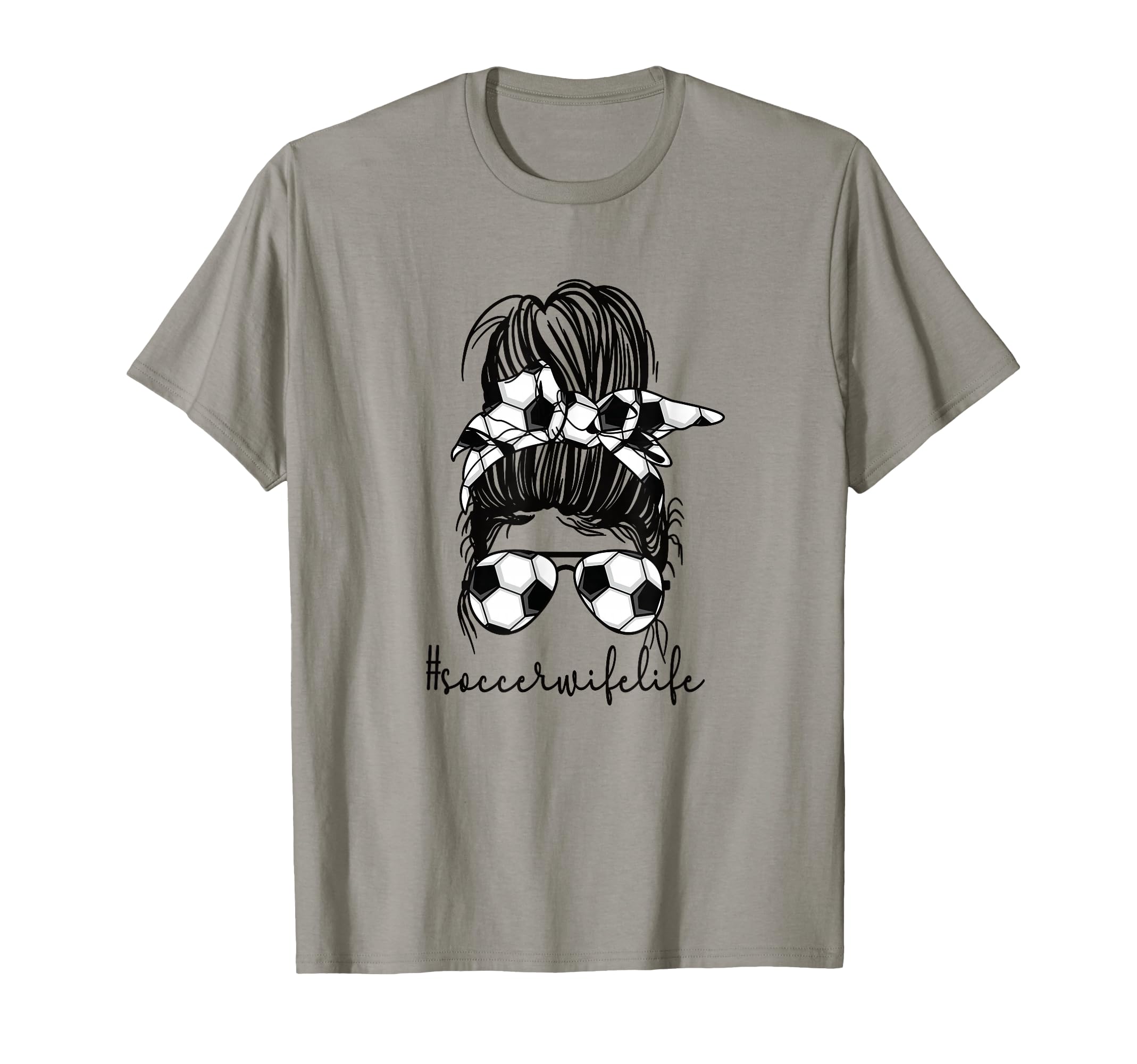 Soccer Wife Life Best Soccer Player T-Shirt - Casual Everyday Wear Unisex - T-Shirt, Sweatshirt, Hoodie