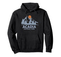 Acadia National Park Hoodie - Minimalist Print Men Women - T-Shirt, Sweatshirt, Hoodie