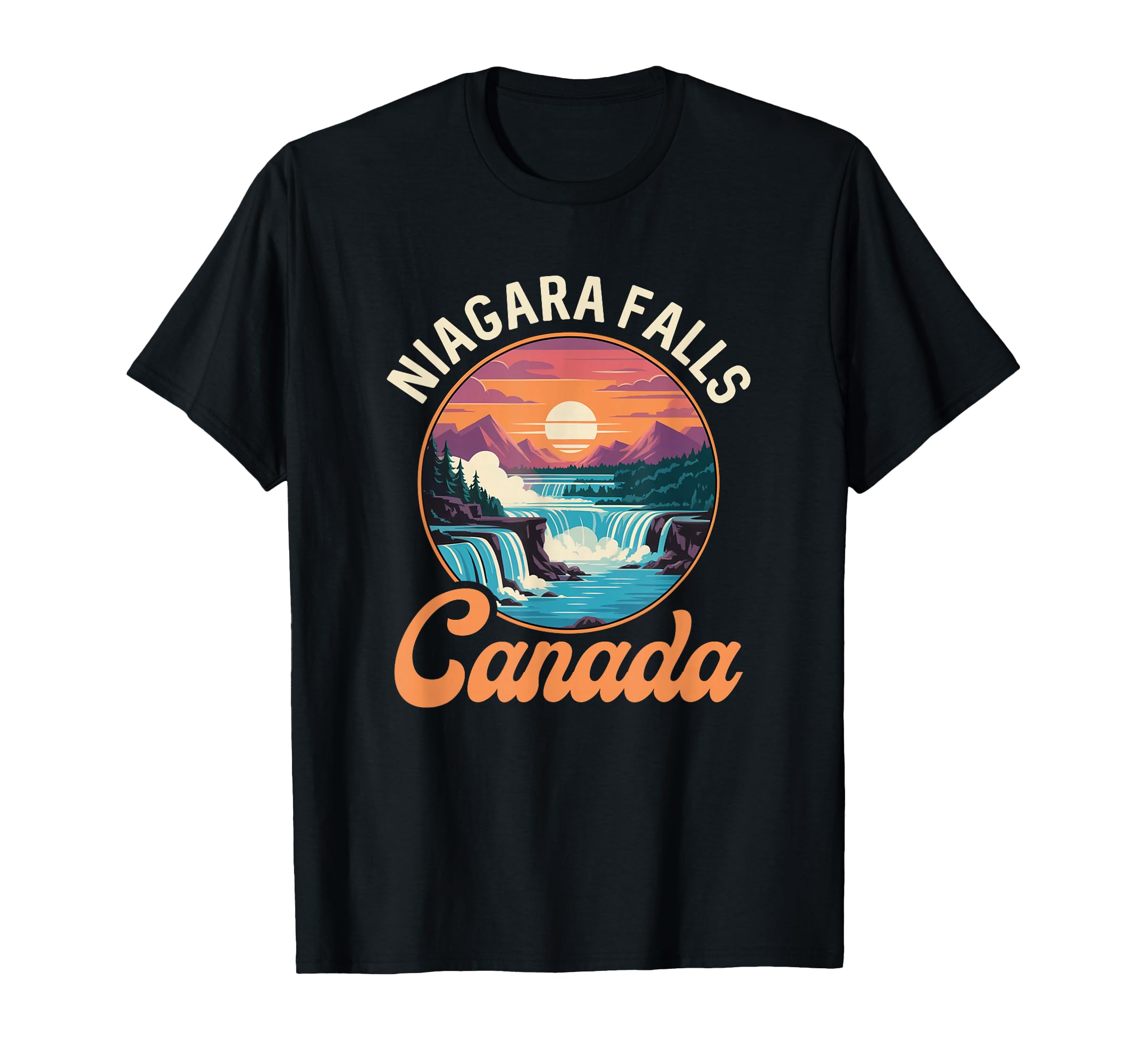 Niagara Falls Canada Family T-Shirt - Casual Everyday Wear for Adults - T-Shirt, Sweatshirt, Hoodie