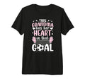 Proud Soccer Goalie Grandma Soccer T-Shirt - Novelty Apparel for Adults - T-Shirt, Sweatshirt, Hoodie