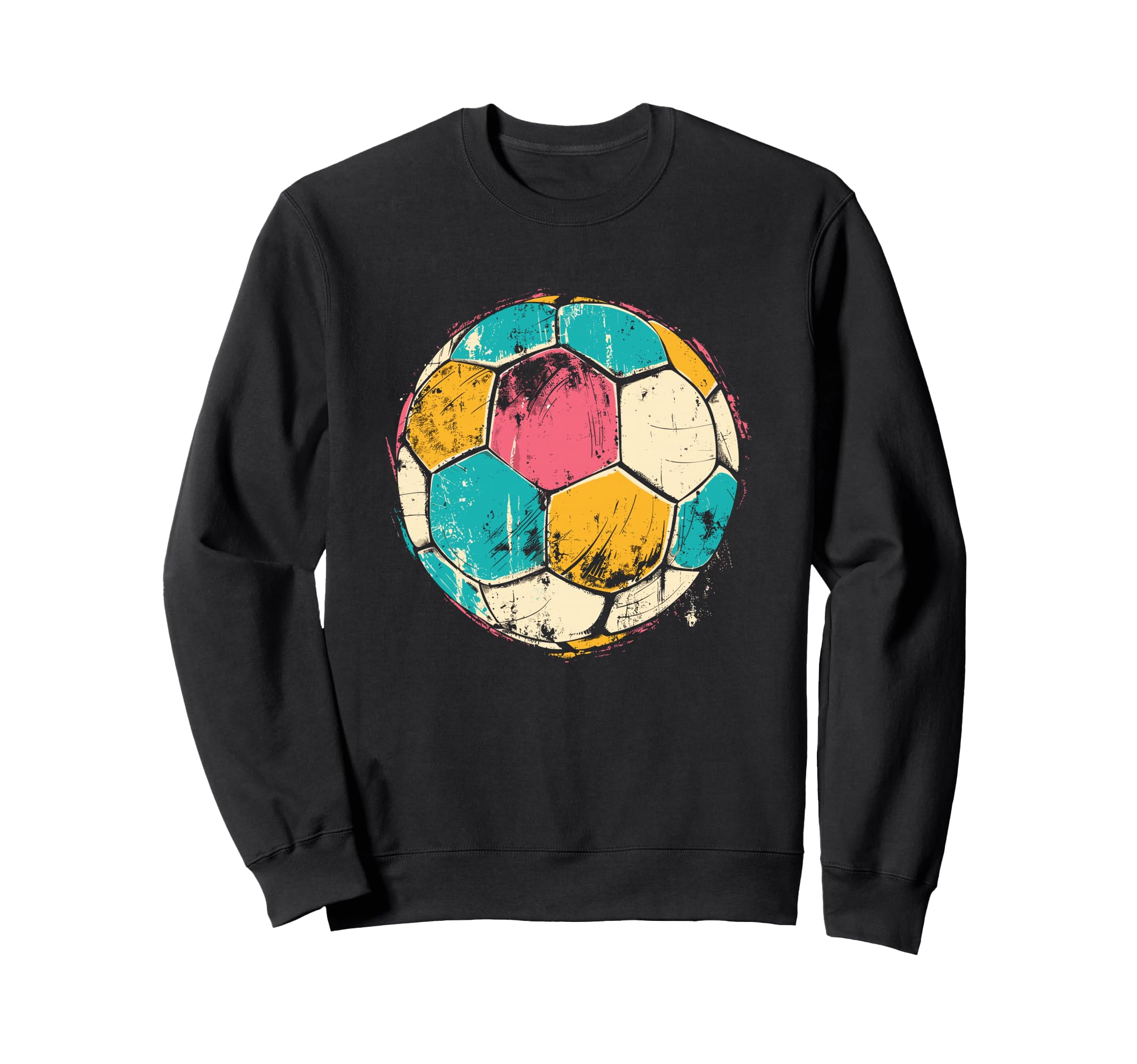 Soccer Ball Footballer Sweatshirt - Fun Novelty Design Unisex - T-Shirt, Sweatshirt, Hoodie
