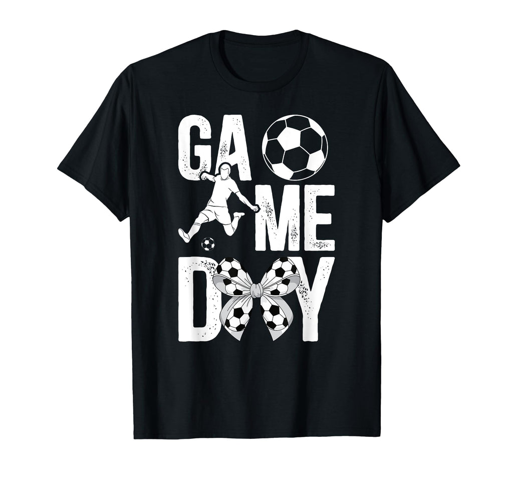 Game Day Soccer Game Day Coquette T-Shirt - Streetwear Style for Adults - T-Shirt, Sweatshirt, Hoodie