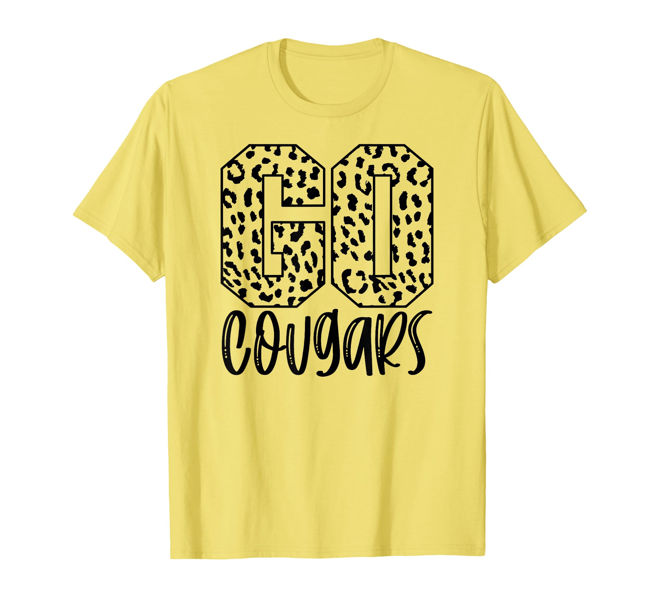 Cougars Team Mascot School Spirit Game T-Shirt - Unique Graphic Unisex - T-Shirt, Sweatshirt, Hoodie
