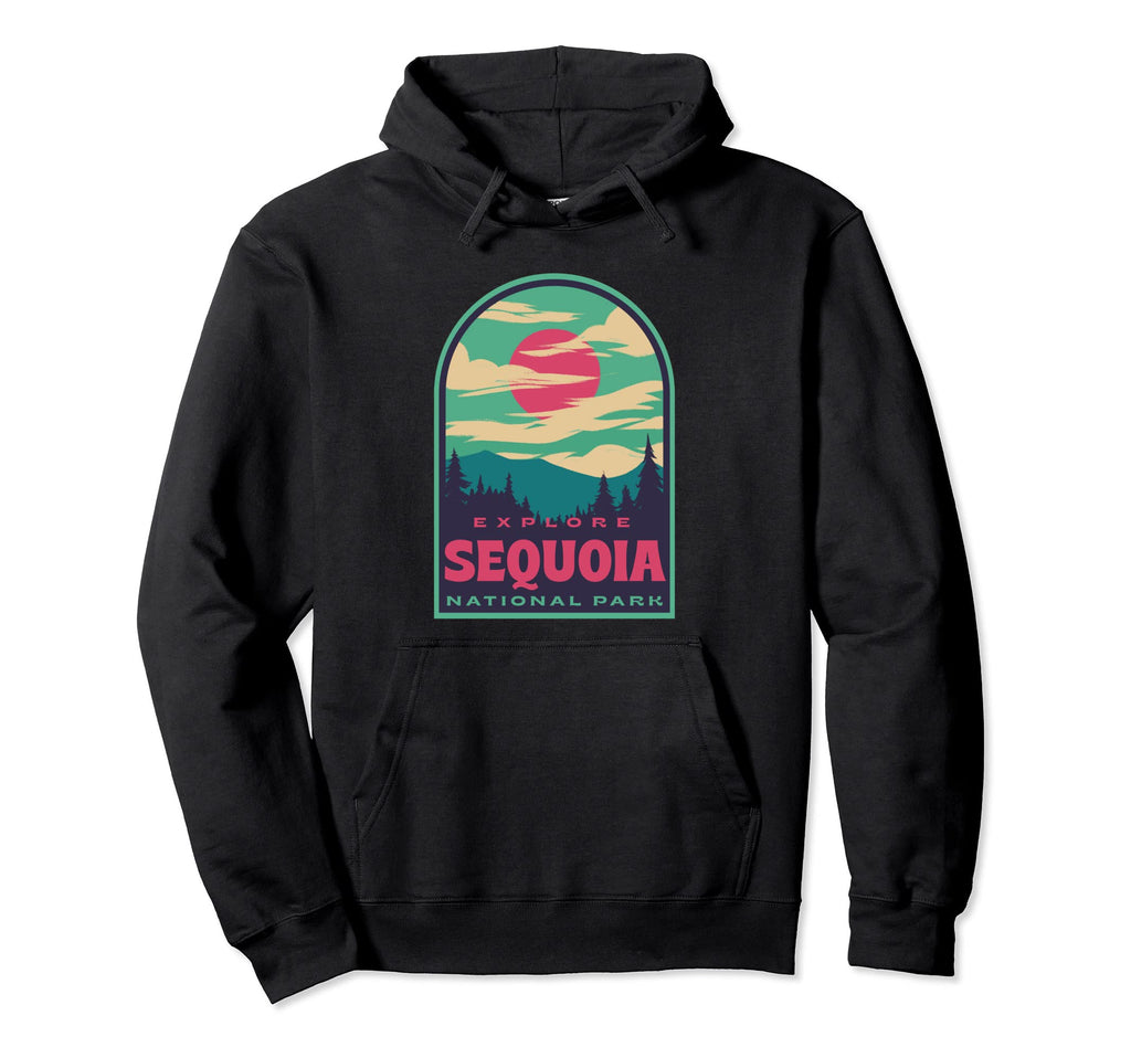 Sequoia National Park Sunset Hoodie - Custom Art Print for Adults - T-Shirt, Sweatshirt, Hoodie