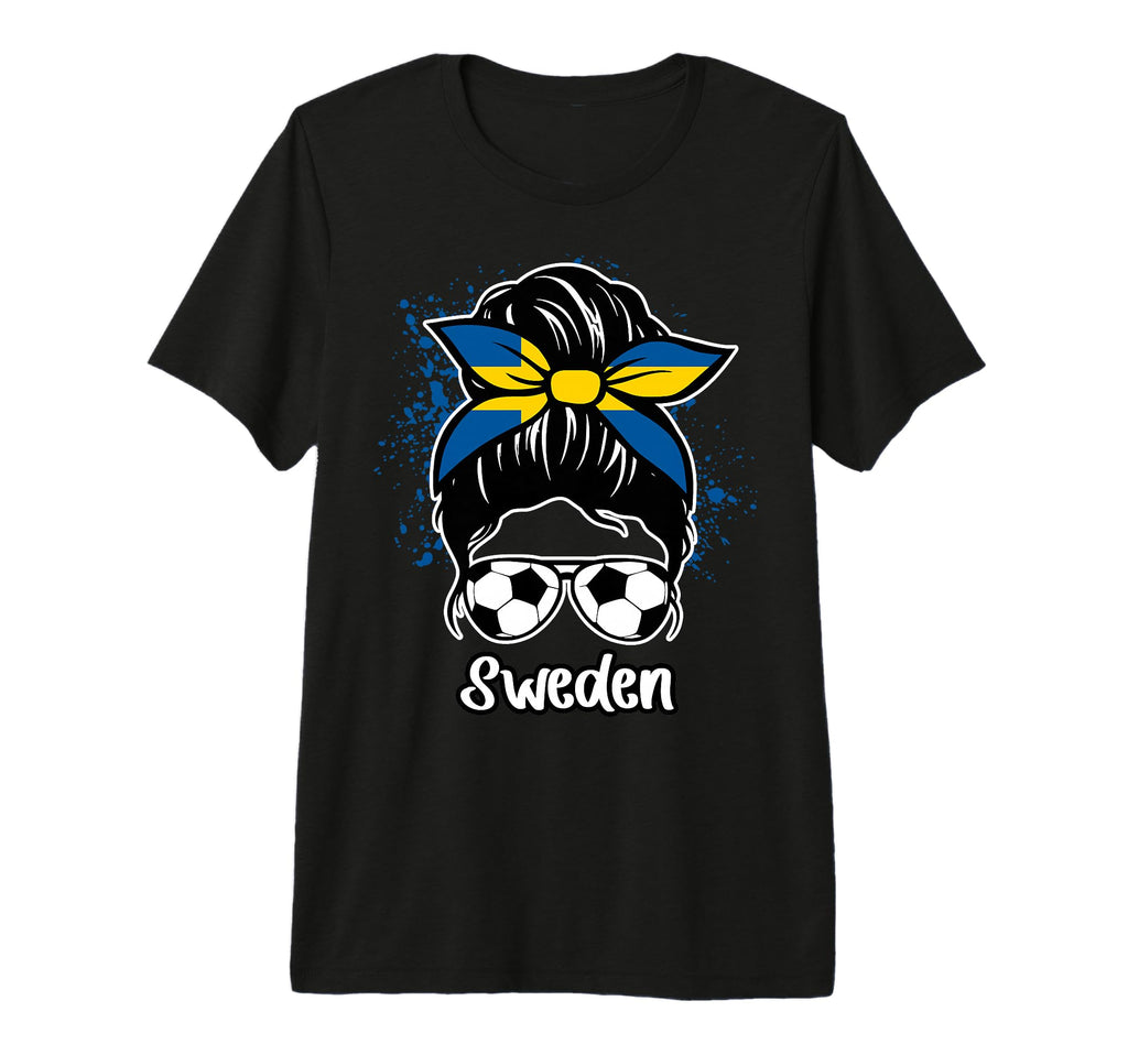 Sweden Football Game Player Soccer Fan T-Shirt - Unique Graphic Men Women - T-Shirt, Sweatshirt, Hoodie