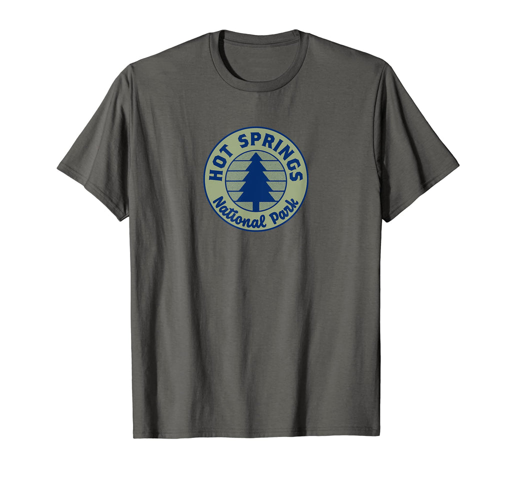 Hot Springs National Park Simple T-Shirt - Minimalist Print for Adults - T-Shirt, Sweatshirt, Hoodie