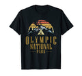 Olympic National Park Campfire T-Shirt - Fun Novelty Design Men Women - T-Shirt, Sweatshirt, Hoodie