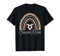 Soccer Mom Boho Rainbow Funny Soccer Mom T-Shirt - Aesthetic Graphic Unisex - T-Shirt, Sweatshirt, Hoodie