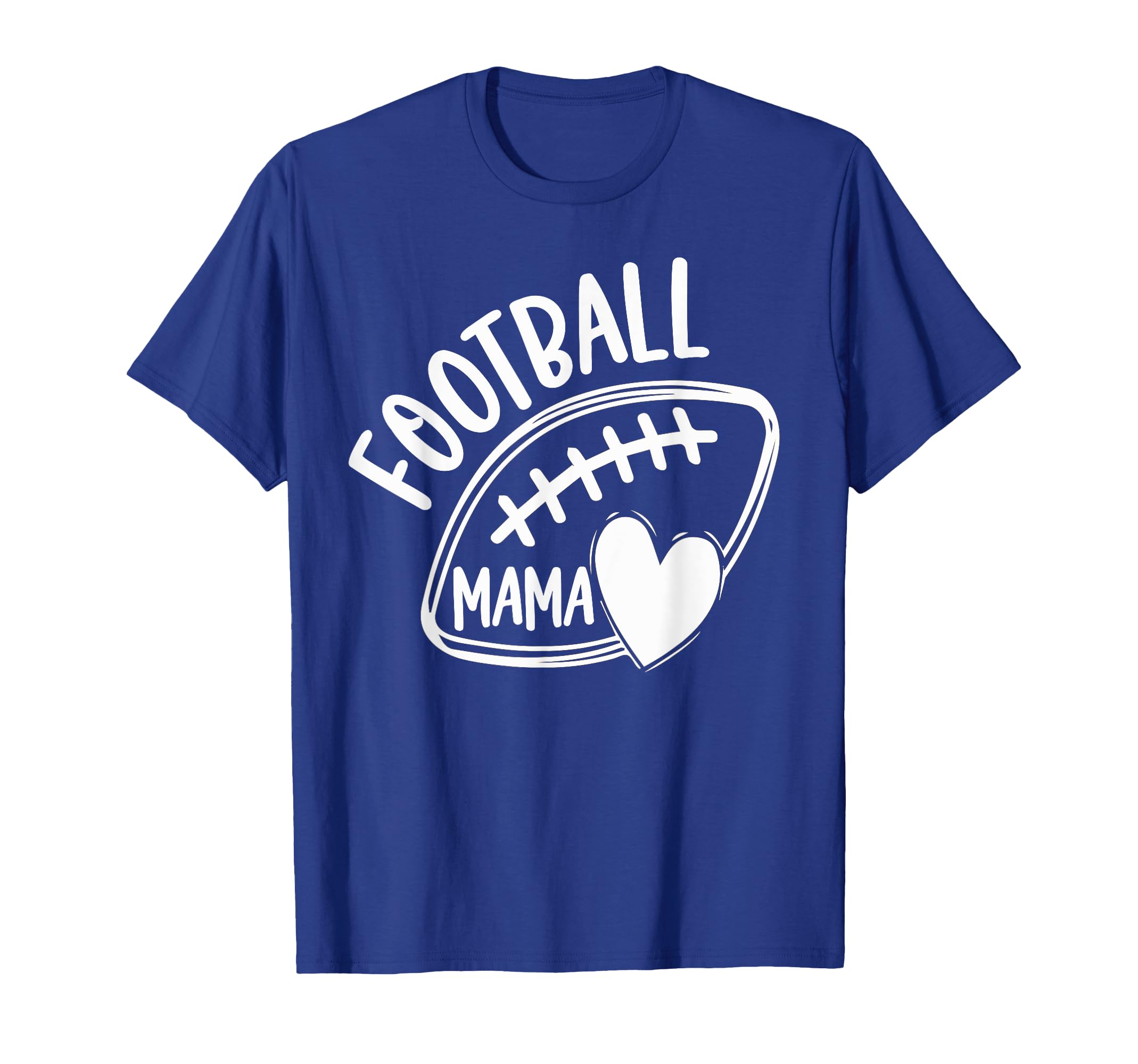 Womens Game Day White And Blue High School T-Shirt - Graphic Print Unisex - T-Shirt, Sweatshirt, Hoodie