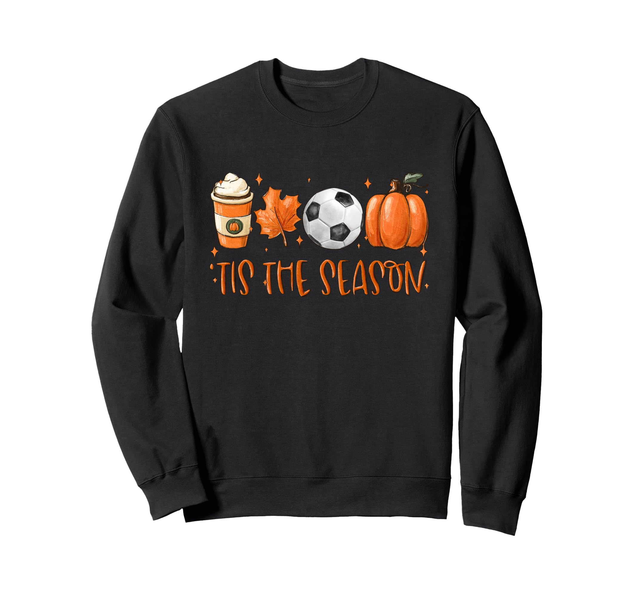 Tis Season Fall Latte Pumpkin Sweatshirt - Streetwear Style Men Women - T-Shirt, Sweatshirt, Hoodie