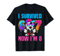 I Survived 67 Im 8 Years Old Soccer 6 7 T-Shirt - Minimalist Print Unisex - T-Shirt, Sweatshirt, Hoodie