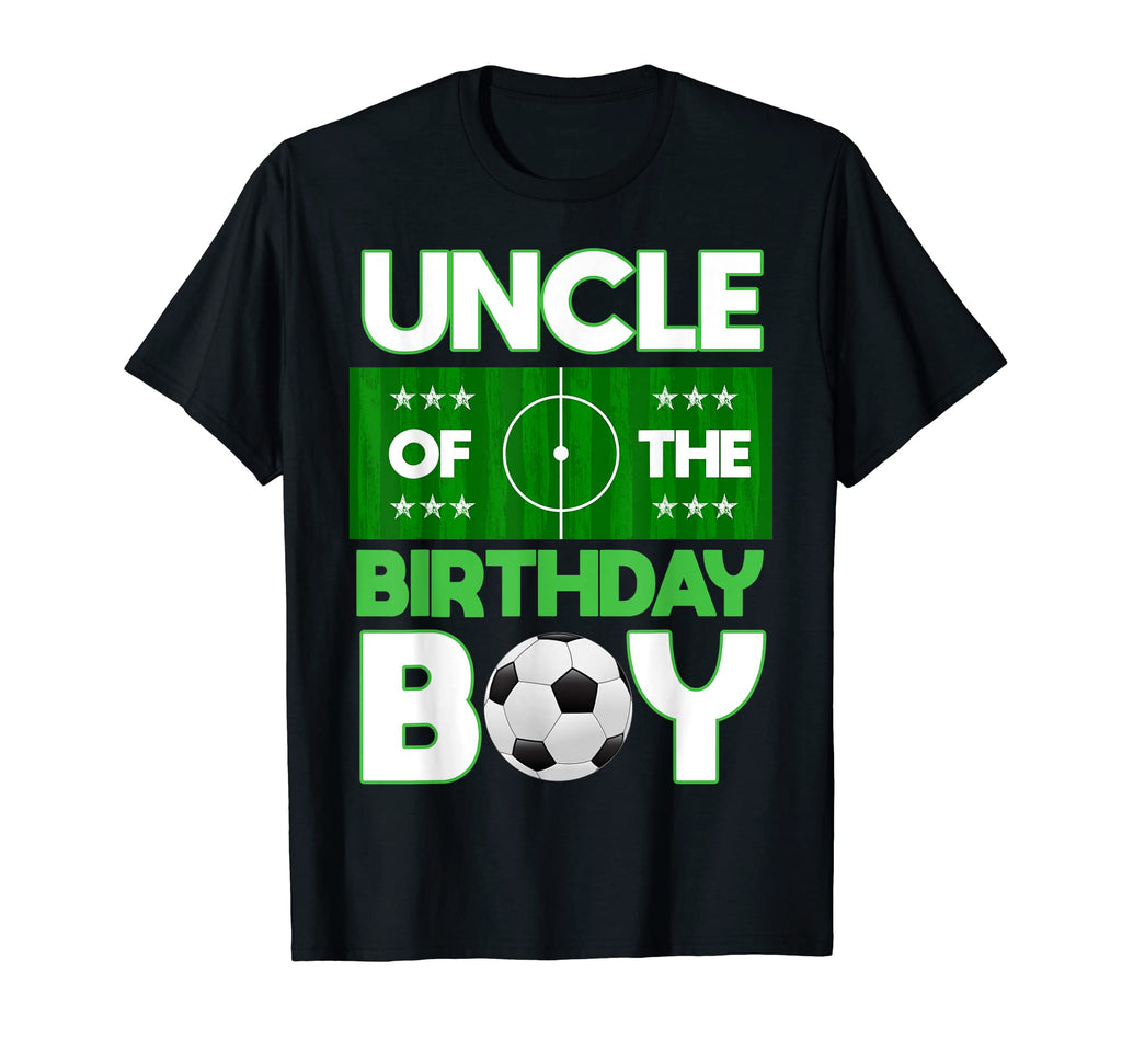 Uncle Birthday Soccer B Day Matching Family T-Shirt - Graphic Print Unisex - T-Shirt, Sweatshirt, Hoodie