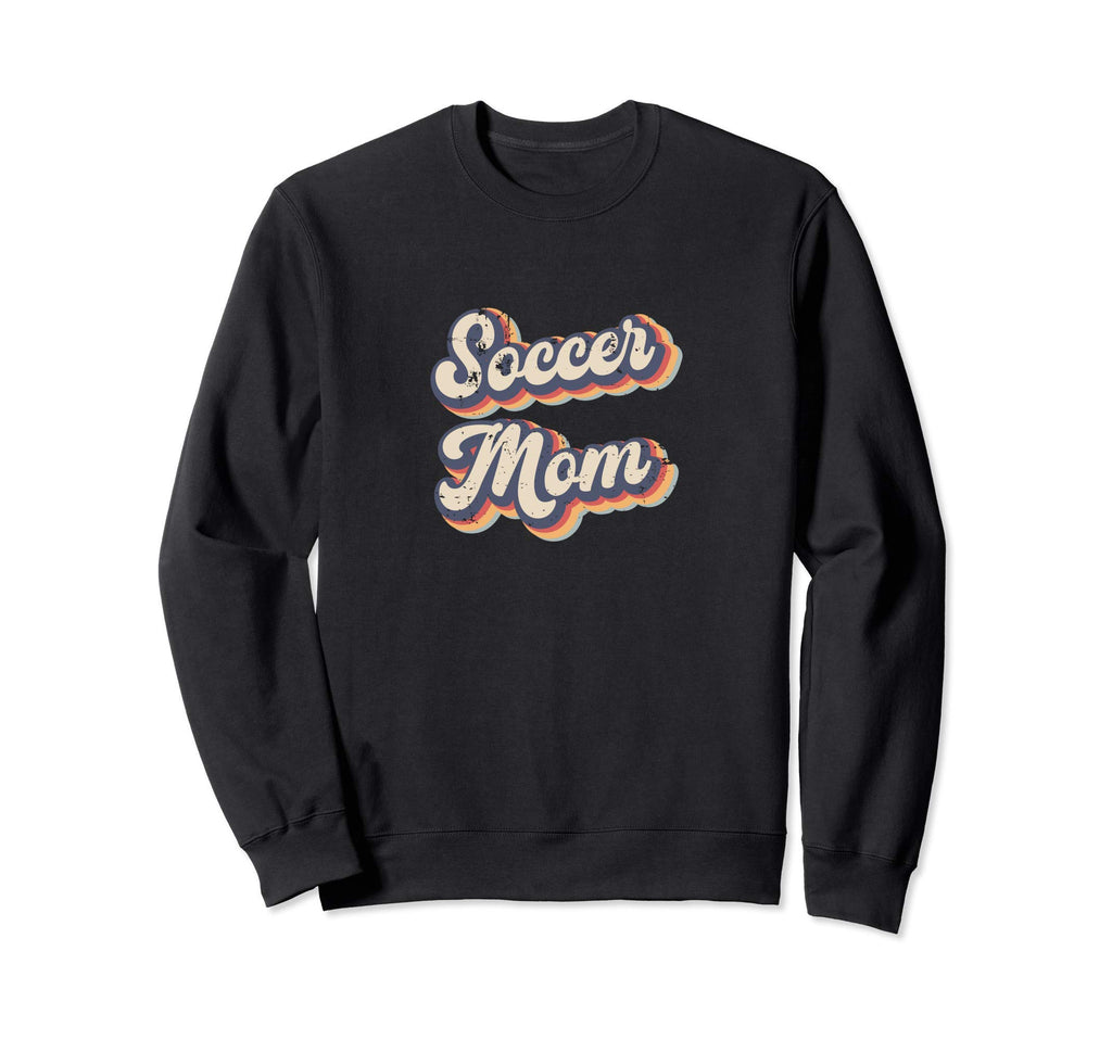 Soccer Mom Rainbow Sweatshirt - Fun Novelty Design Unisex - T-Shirt, Sweatshirt, Hoodie