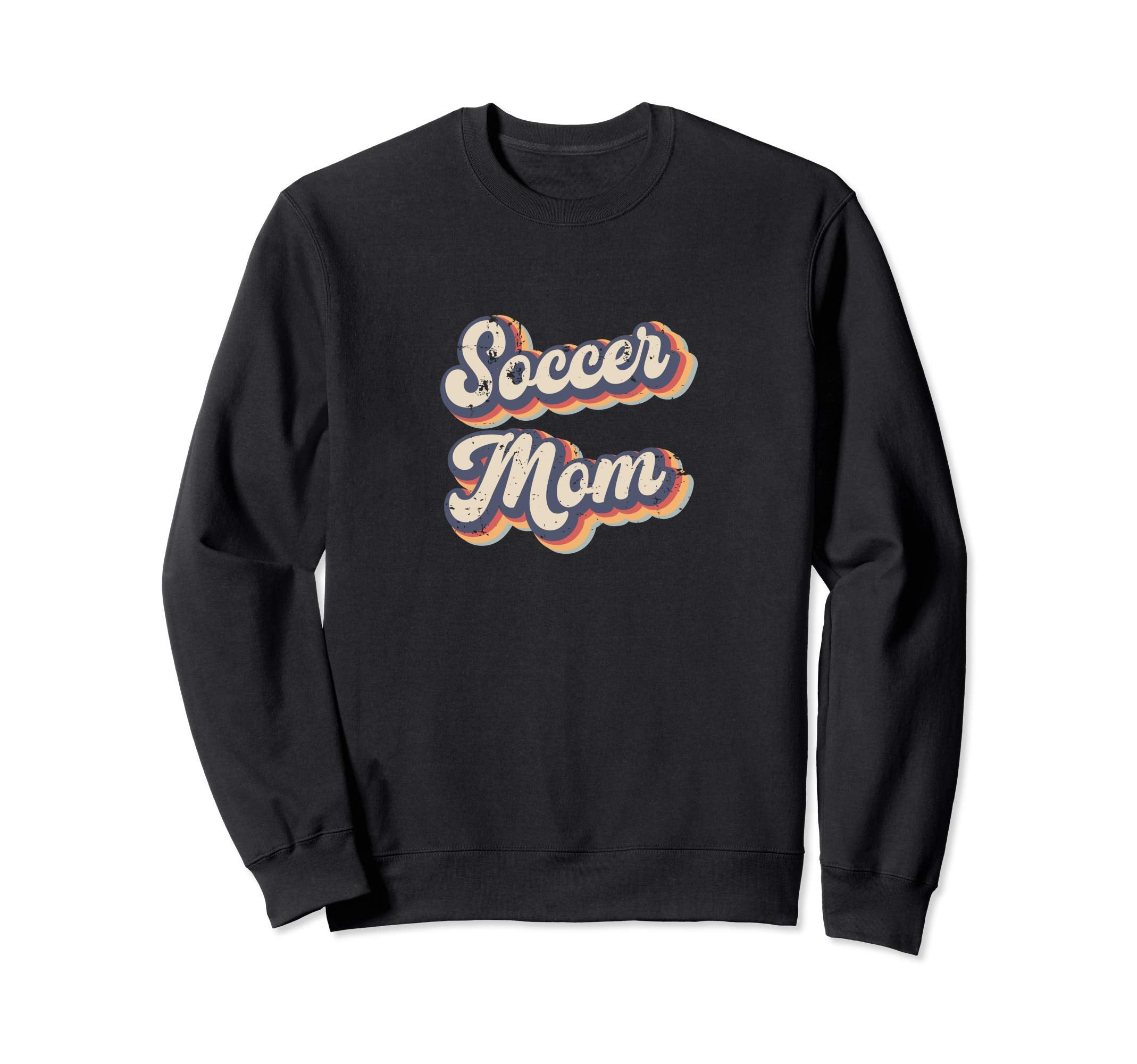 Soccer Mom Rainbow Sweatshirt - Fun Novelty Design Unisex - T-Shirt, Sweatshirt, Hoodie