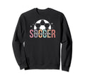 Soccer Mom Soccer Player Mama Boho Sweatshirt - Graphic Print Men Women - T-Shirt, Sweatshirt, Hoodie